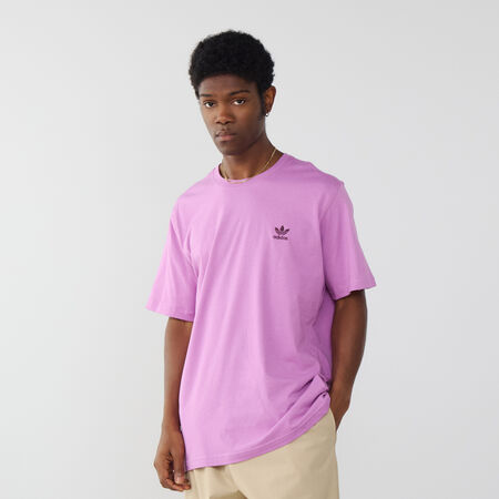 ADIDAS ORIGINALS TEE SHIRT ESSENTIAL TREFOIL MORADO/NEGRO HOMBRE