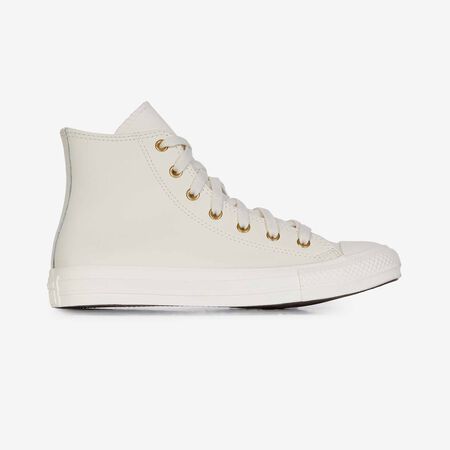 CONVERSE chuck taylor all star CHUCK TAYLOR ALL STAR HI LEATHER BEIGE/DORADO JUNIOR
