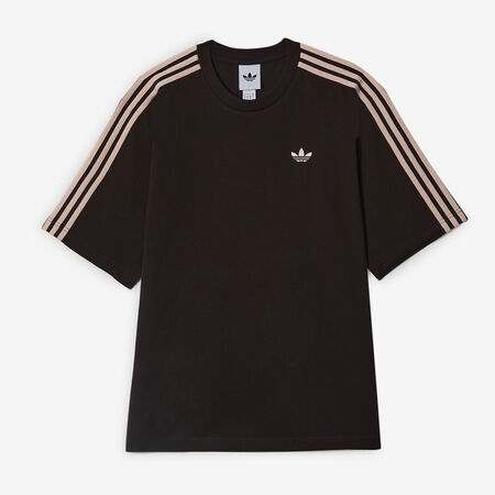 ADIDAS ORIGINALS TEE SHIRT 3S MARR&Oacute;N/ROSA HOMBRE