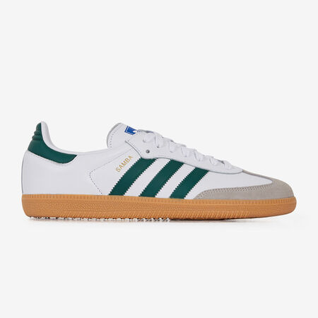 ADIDAS ORIGINALS samba SAMBA OG BLANCO/VERDE HOMBRE