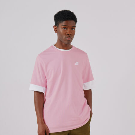 NIKE TEE SHIRT CLUB ROSA/BLANCO HOMBRE