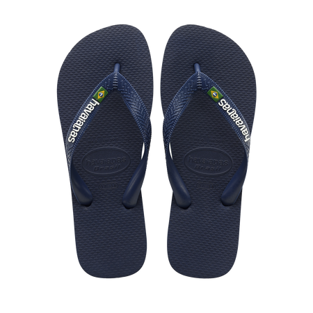 HAVAIANAS brasil BRASIL LOGO AZUL MARINO HOMBRE