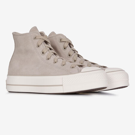 CONVERSE CHUCK TAYLOR ALL STAR LIFT HI BEIGE MUJER