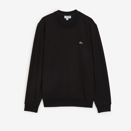 LACOSTE SWEAT CREW CLASSIC LOGO SL NEGRO HOMBRE