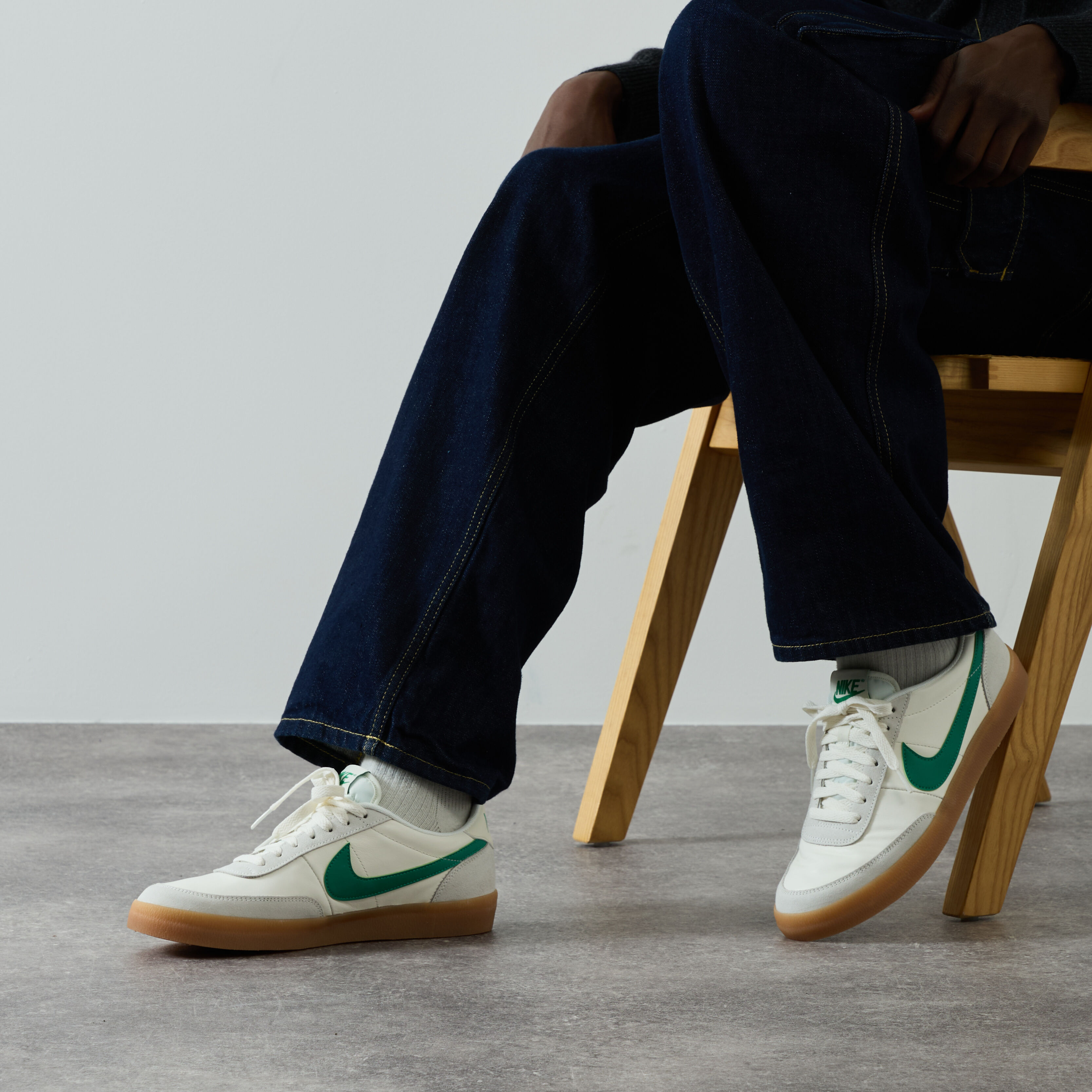 NIKE KILLSHOT 2 BEIGE VERDE CORDONES HOMBRE Courir.es