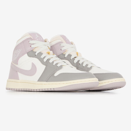 JORDAN air jordan 1 AIR JORDAN 1 MID BLANCO/ROSA MUJER