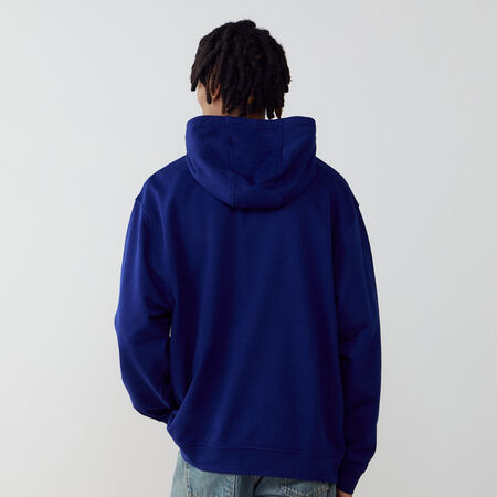 JORDAN HOODIE CENTERED LOGO DRI-FIT AZUL MARINO/NEGRO HOMBRE