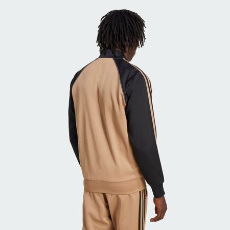 ADIDAS ORIGINALS JACKET FZ SUPERSTAR BEIGE/NEGRO HOMBRE