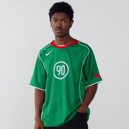 NIKE JERSEY T90 ENERGY VERDE/ROJO HOMBRE