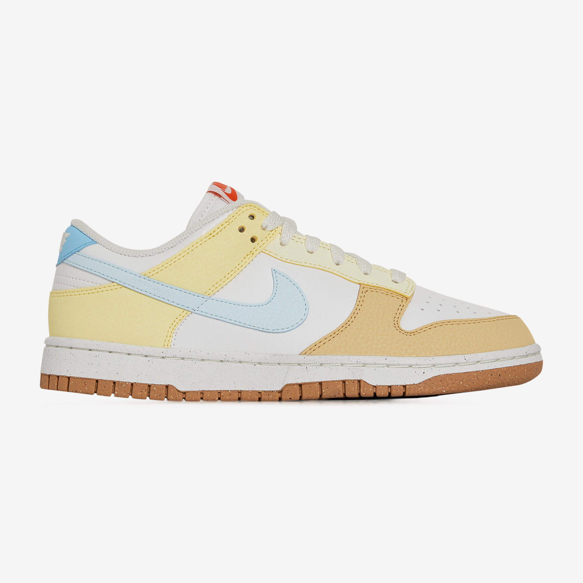 NIKE DUNK LOW JAUNE BLEU CORDONES MUJER Courir.es