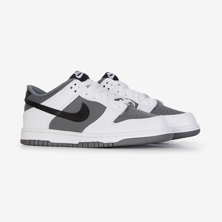 NIKE dunk DUNK LOW GRIS/BLANCO JUNIOR