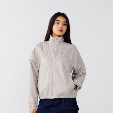 NIKE JACKET TRACKSUIT PIPING WVN GRIS MUJER