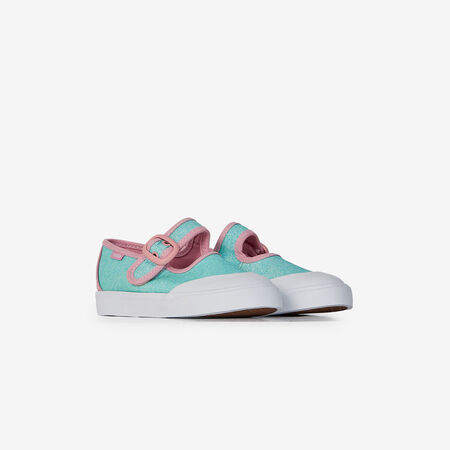 VANS MARY JANE GLITTER AZUL/ROSA BEBÉ