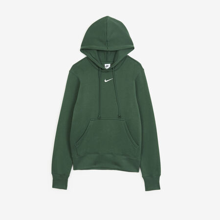 NIKE HOODIE CLUB CENTERED LOGO VERDE MUJER