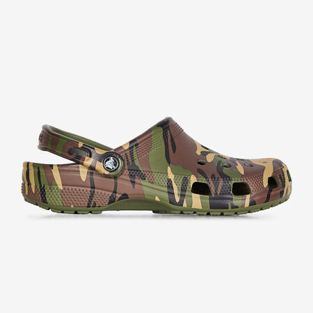 CROCS CLASSIC CLOG CAMO CAQUI HOMBRE