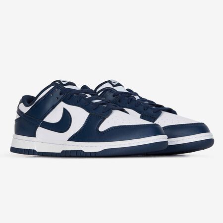 NIKE dunk DUNK LOW BLANCO/AZUL MARINO HOMBRE