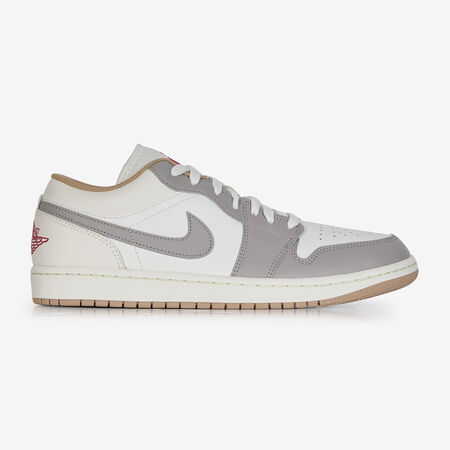 AIR JORDAN 1 LOW : BEIGE/GRIS