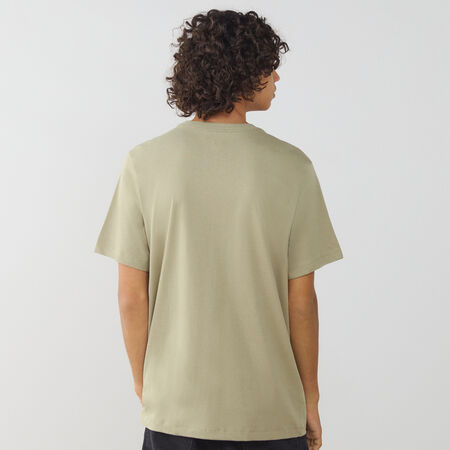 JORDAN TEE SHIRT BIG JUMPMAN BEIGE/BLANCO HOMBRE
