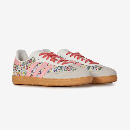ADIDAS ORIGINALS samba SAMBA OG LIBERTY BEIGE/MULTICOLOR JUNIOR