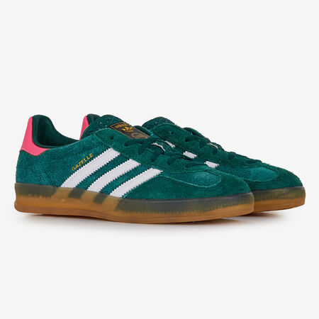 ADIDAS ORIGINALS gazelle GAZELLE INDOOR VERDE/ROSA MUJER