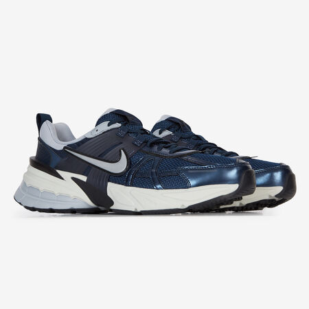 NIKE V2K RUN AZUL MARINO/PLATEADO HOMBRE