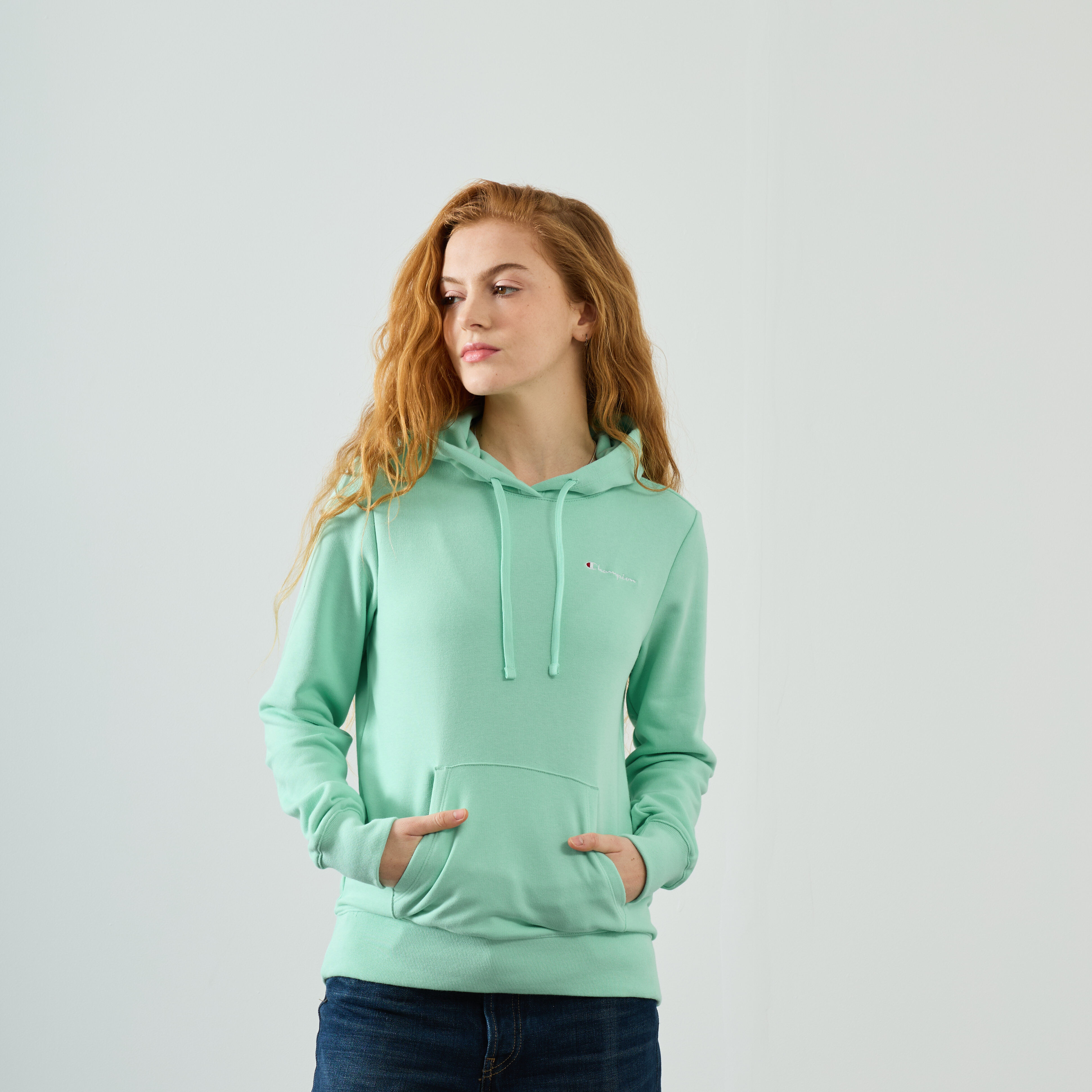 Champion sweater hotsell mint negro