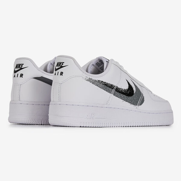 aeropuerto Complicado entre NIKE AIR FORCE 1 LOW SPRAY PAINT BLANCO/NEGRO - SNEAKERS HOMBRE | Courir.es