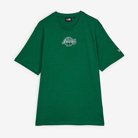 NEW ERA TEE SHIRT LA LAKERS VERDE/BLANCO HOMBRE