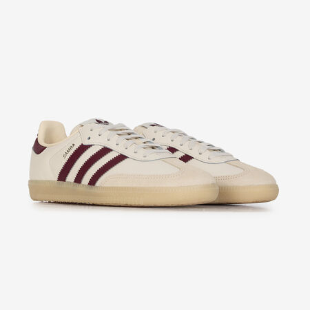 ADIDAS ORIGINALS SAMBA OG BEIGE/ROJO JUNIOR