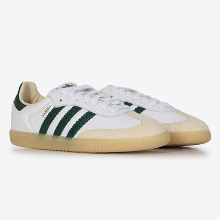 ADIDAS ORIGINALS samba SAMBA OG BLANCO/VERDE MUJER