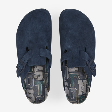 BIRKENSTOCK boston BOSTON SUEDE VARSITY AZUL MARINO MUJER