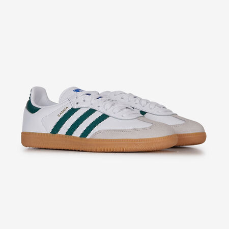 ADIDAS ORIGINALS samba SAMBA OG BLANCO/VERDE JUNIOR