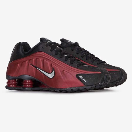 NIKE shox SHOX R4 NEGRO/ROSA MUJER