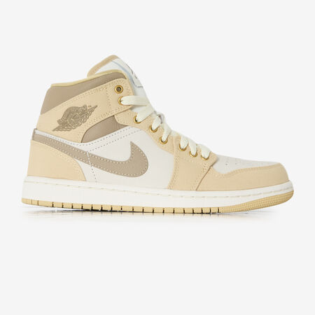 JORDAN air jordan 1 AIR JORDAN 1 MID BLANCO/CAQUI MUJER