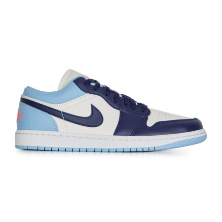 JORDAN AIR JORDAN 1 LOW BLANCO/AZUL HOMBRE