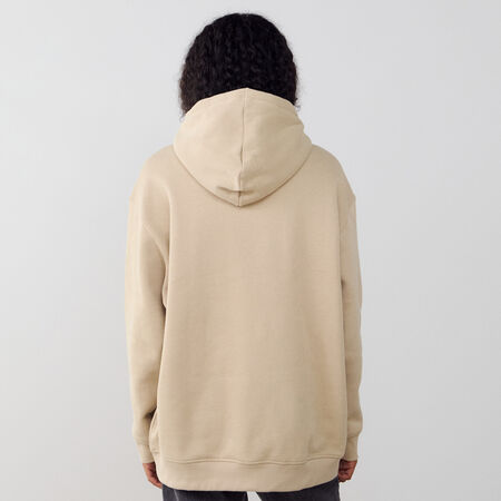 ADIDAS ORIGINALS HOODIE ESSENTIAL TREFOIL OS BEIGE MUJER