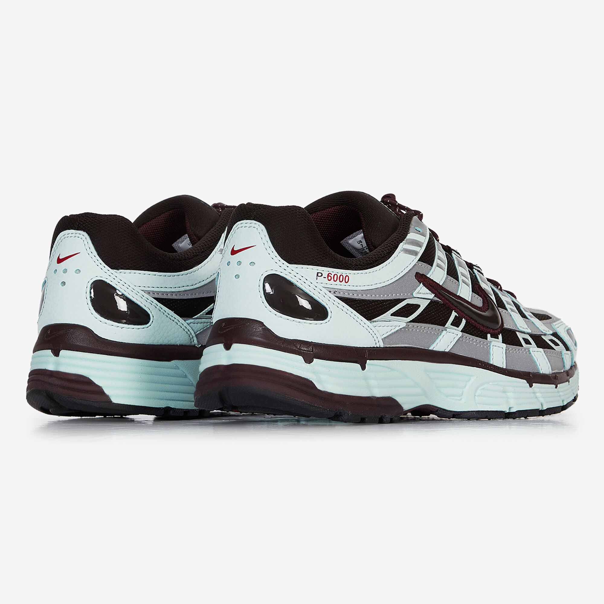 NIKE P-6000 AZUL/BURDEOS - CORDONES ELÁSTICOS MUJER | Courir.es