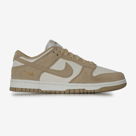 NIKE dunk DUNK LOW SUEDE MINI SWOOSH CRUDO/BEIGE MUJER
