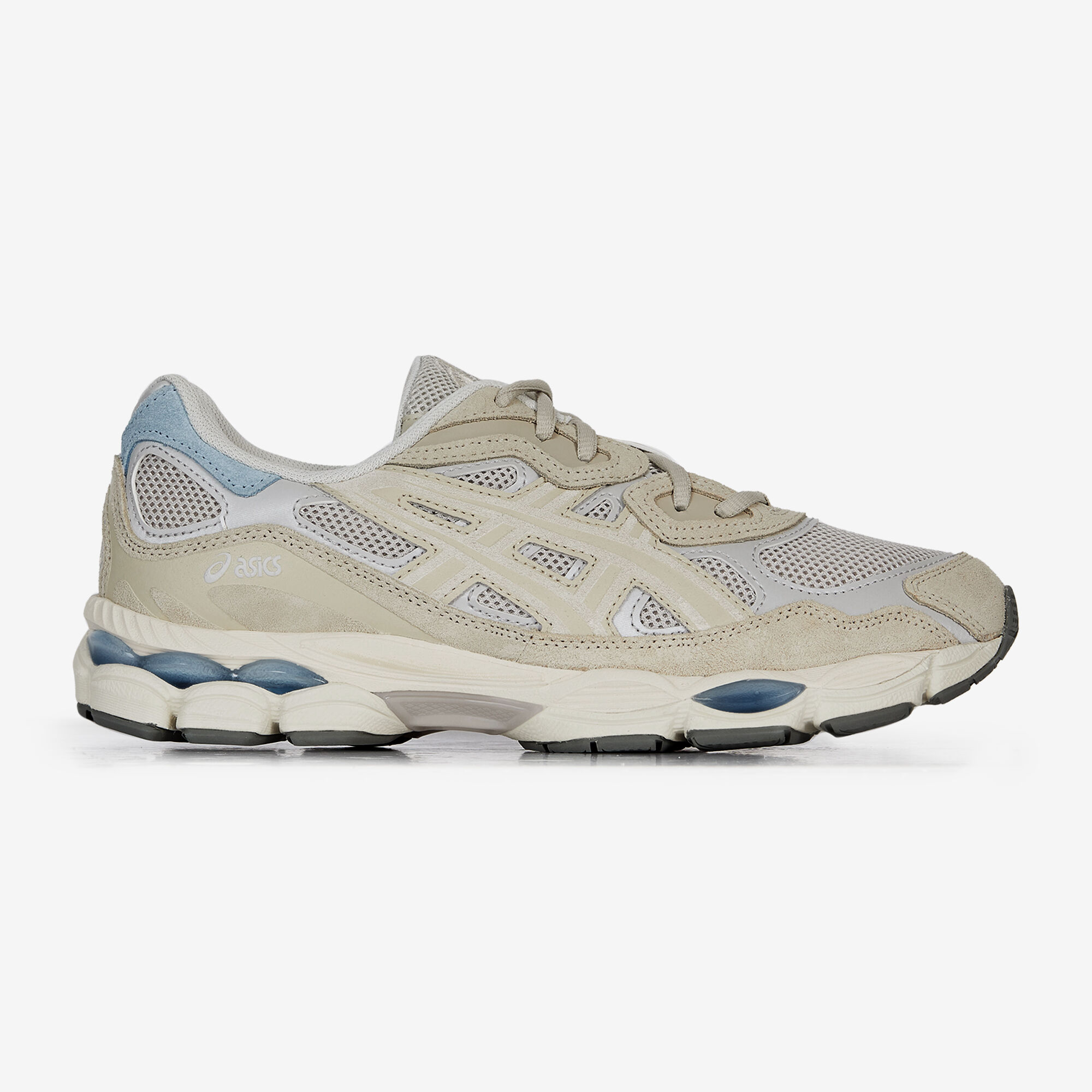 ASICS GEL NYC BEIGE AZUL CORDONES HOMBRE Courir.es