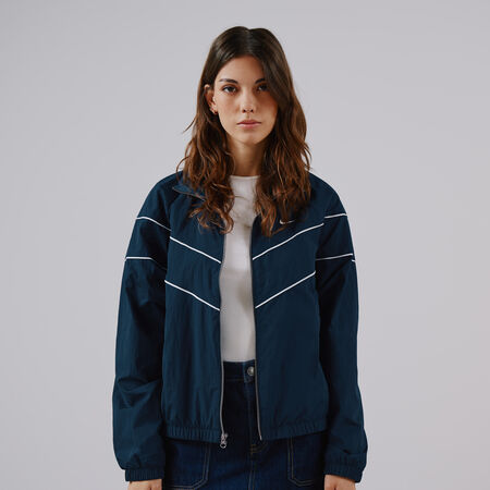 NIKE JACKET TRACKSUIT FZ MARINE/BLANC MUJER