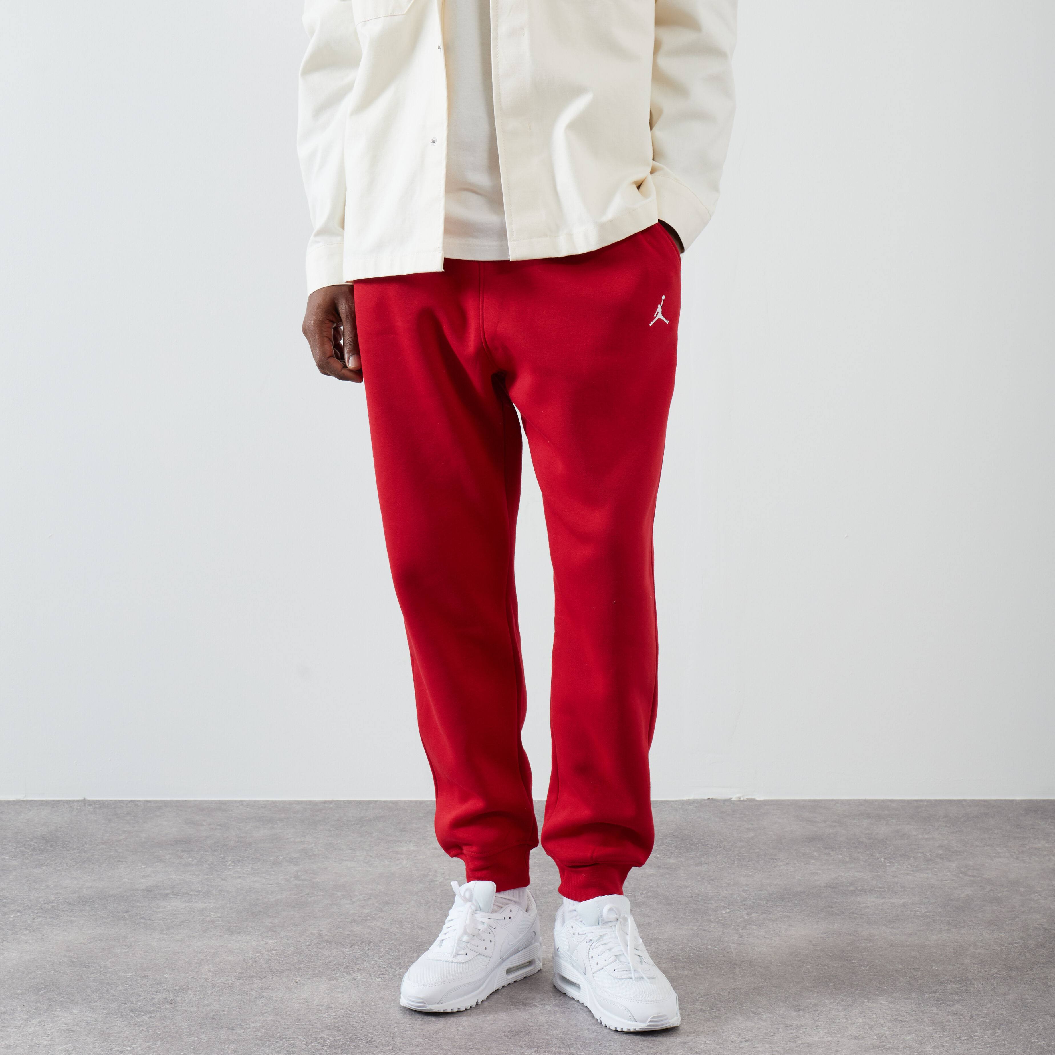 Jogger rojo hombre shop
