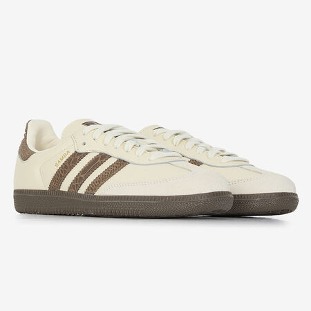 ADIDAS ORIGINALS samba SAMBA OG BEIGE/MARRÓN MUJER