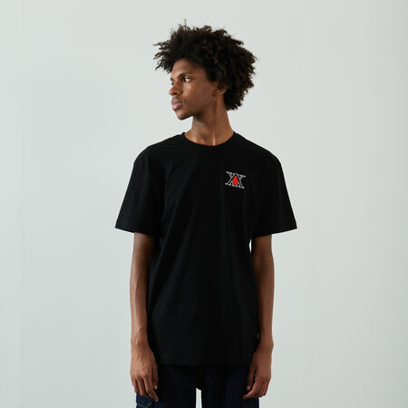 HUNTER X HUNTER TEE SHIRT HXH LOGO EMBROIDERED NEGRO HOMBRE