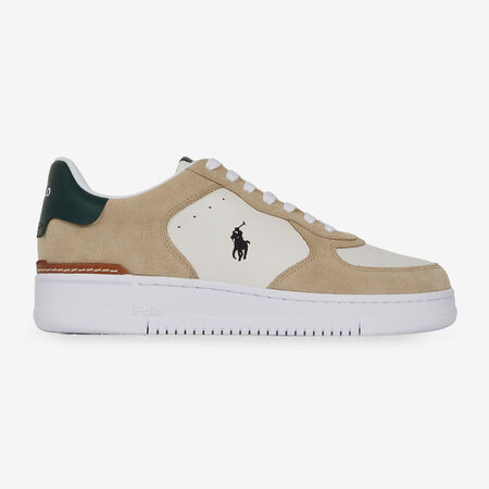 POLO RALPH LAUREN MASTERS COURT SUEDE BLANCO/BEIGE HOMBRE