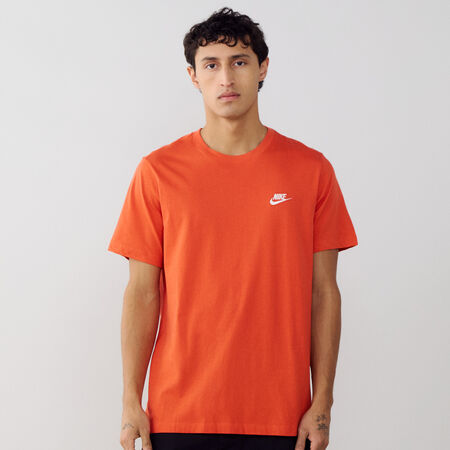 NIKE TEE SHIRT CLUB NARANJA/BLANCO HOMBRE