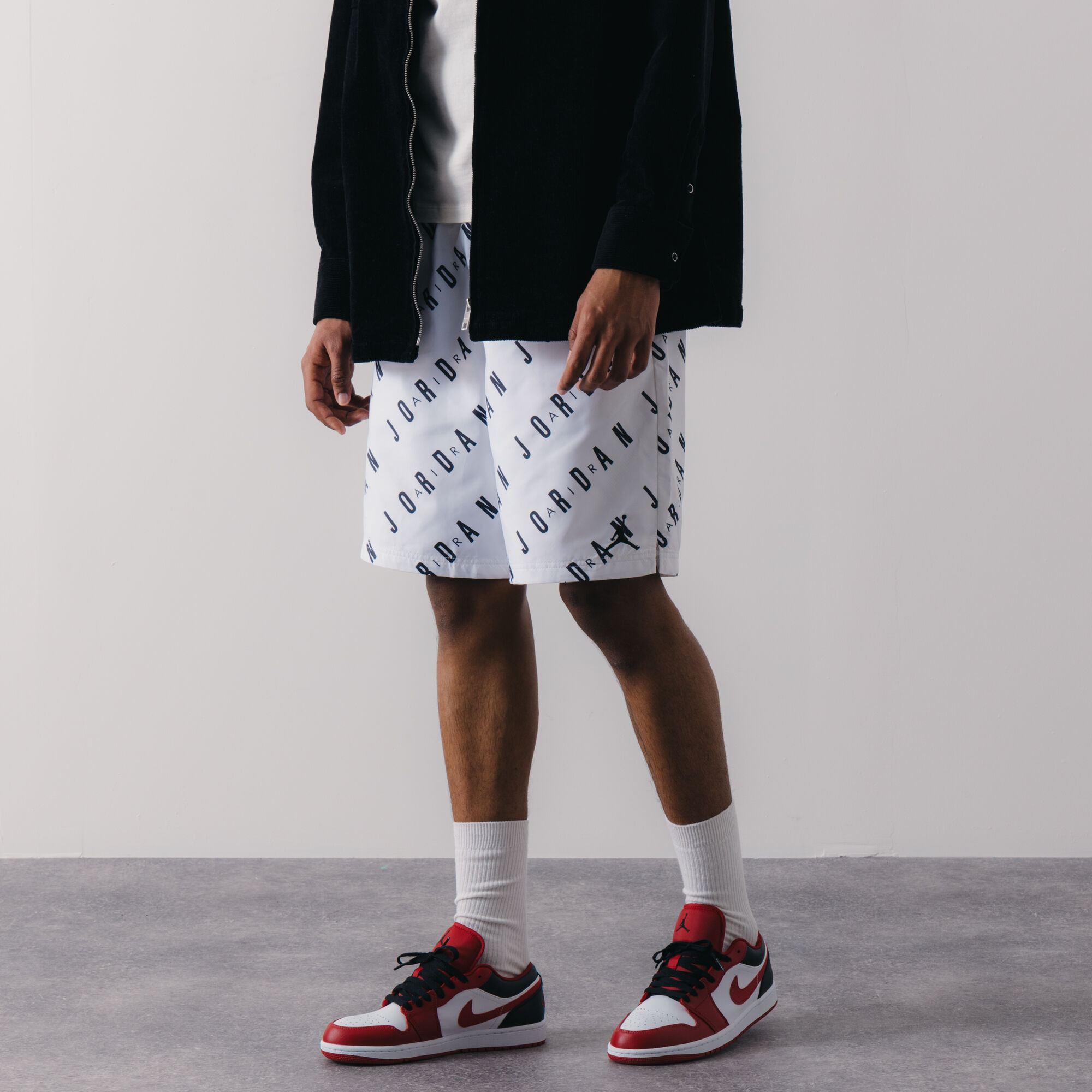 Short best sale jordan blanco