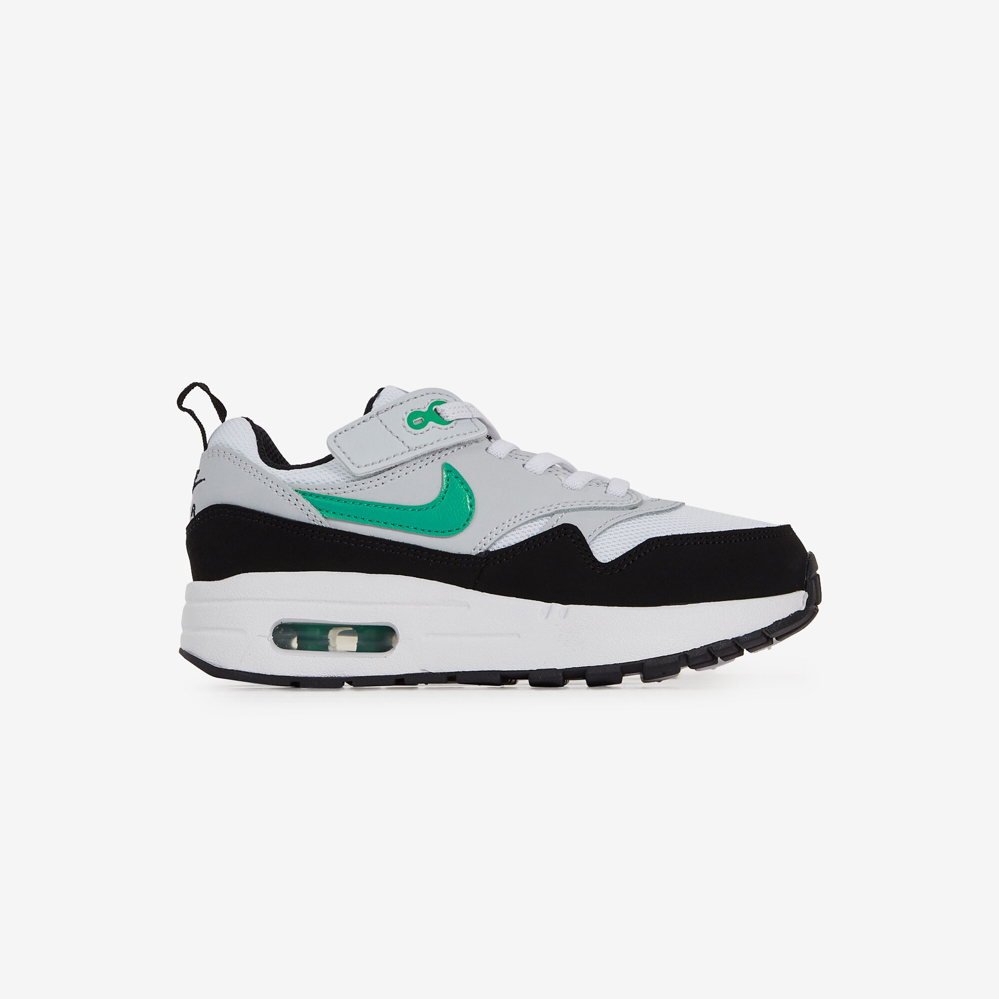 NIKE AIR MAX 1 CF BLANC NOIR VELCRO NINOS Courir.es