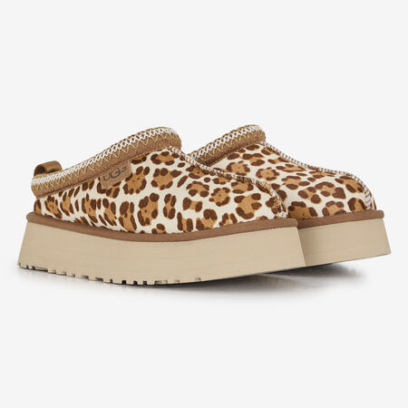 UGG tazz TAZZ CHEETAH BEIGE/MARR&Oacute;N MUJER