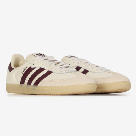 ADIDAS ORIGINALS samba SAMBA OG BEIGE/BURDEOS HOMBRE