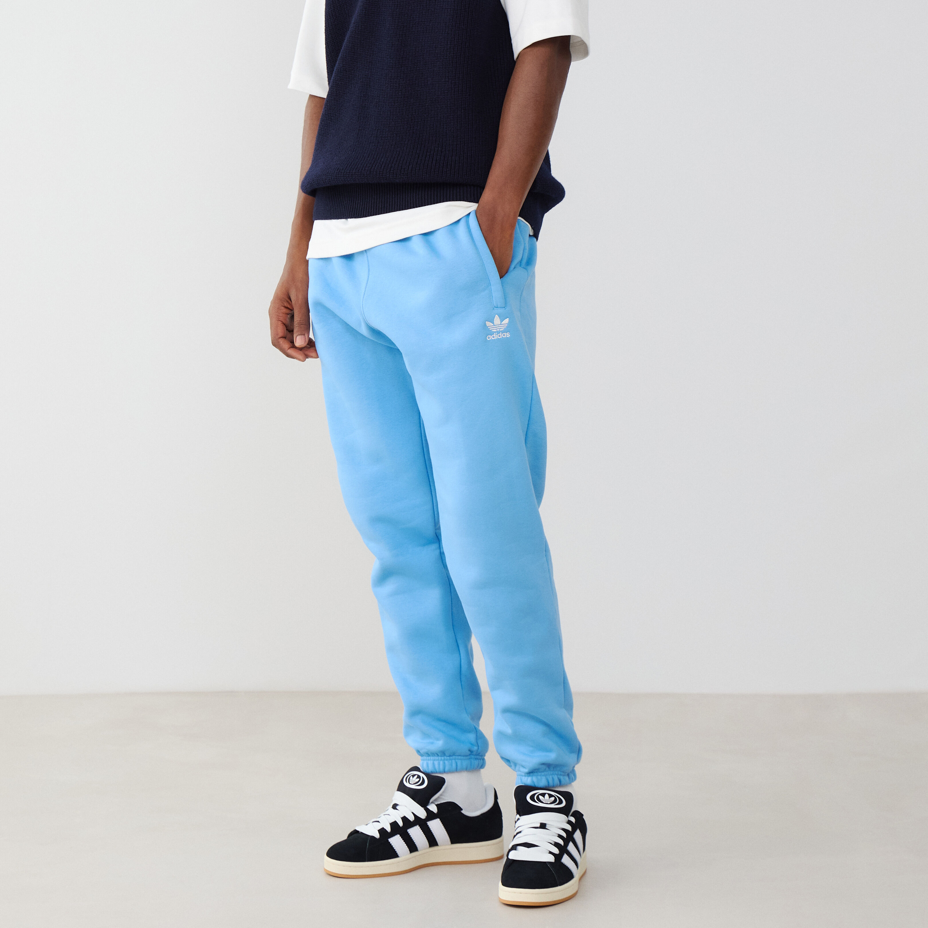 Pantalon adidas originals hombre azul clearance